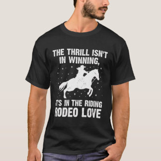 Bull Rider Bull Riding Western Rodeo CowboyÄlskare T Shirt