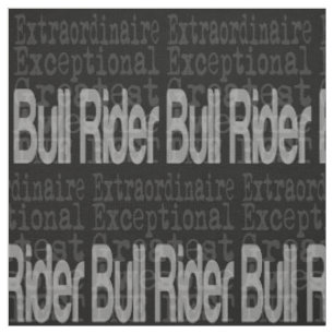Bull Rider Extraordinaire Tyg