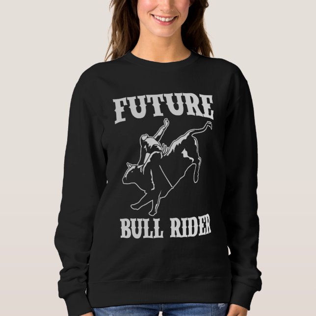 Bull Rider in Training Future Bull Rider T Shirt (Framsida)