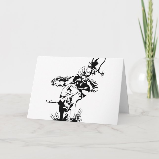 Bull Rider Kort (Framsida)