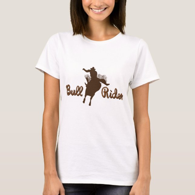 Bull Rider T Shirt (Framsida)