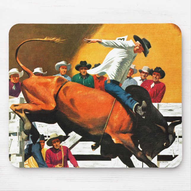 Bull Riding av Fred Ludekens Musmatta (Framsidan)