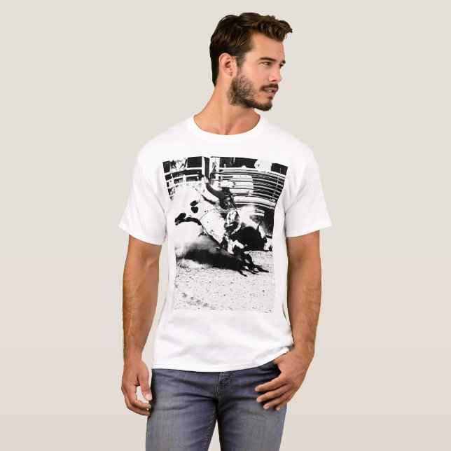 Bull Riding Champ T Shirt (Hel framsida)