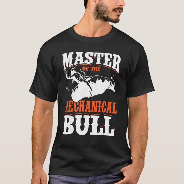 Bull Riding For Bull Rider Rodeo Athlete Future Bu T Shirt (Framsida)