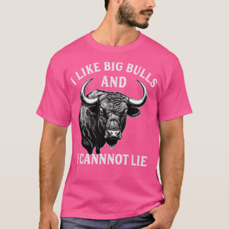 Bull Riding som Big Bulls Rodeo Bull Rider Wester T Shirt