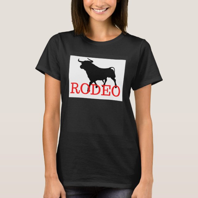 Bull Rodeo T Shirt (Framsida)