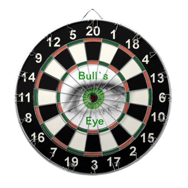 Bull`s Öga Dart Board Darttavla (Framsidan)