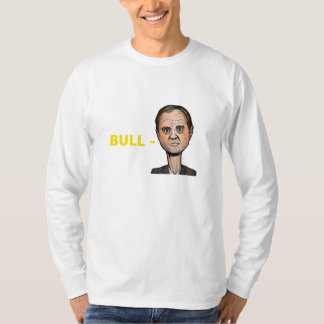 Bull-Schiff Tee Shirt-Långärmaden