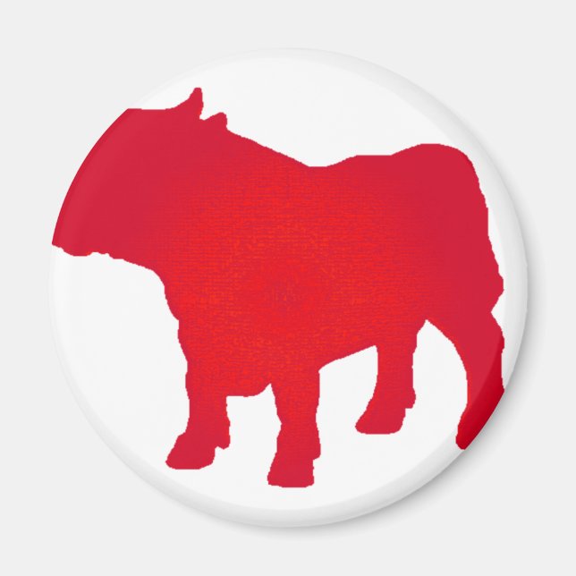 Bull See Red Magnet (Framsidan)