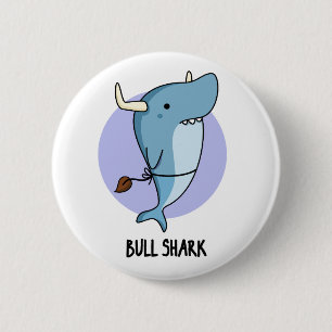 Bull Shark Funny Animal Shark Pun Knapp