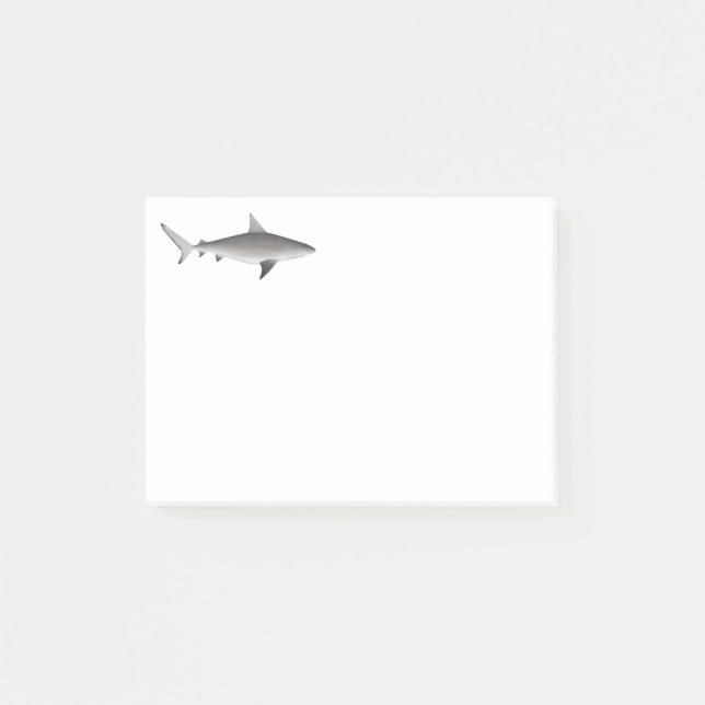 Bull Shark Post-it Notes Block (Framsida)