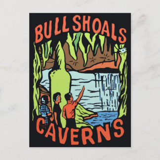 Bull Shoals Caverns Arkansas Resepostkort Vykort