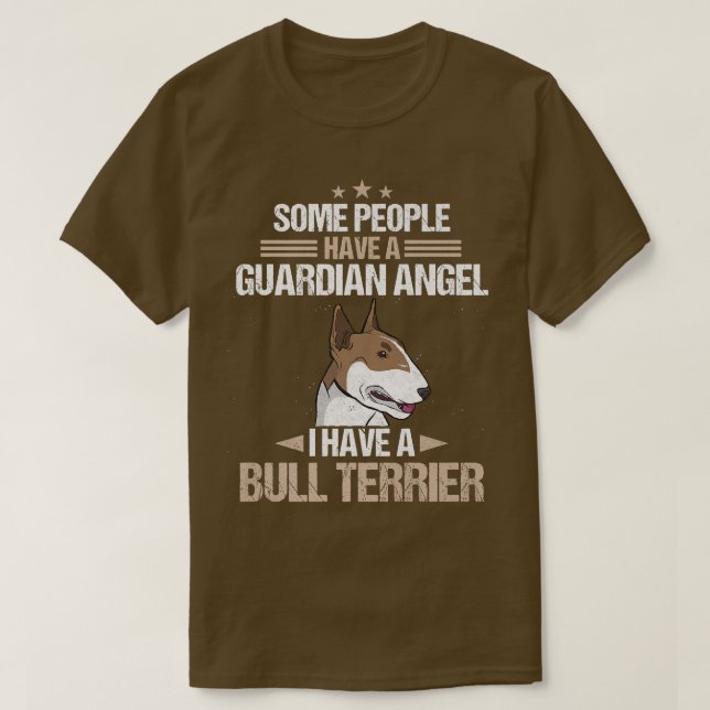 Bull skräcker hund  t shirt (Design framsida)