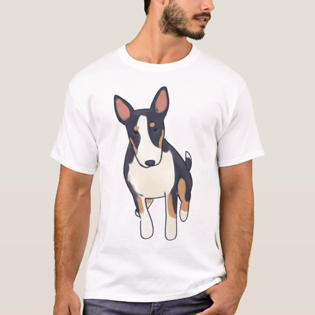 Bull skräcker Magic T Shirt (Framsida)