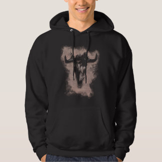 Bull Skull och Ro Hoodie