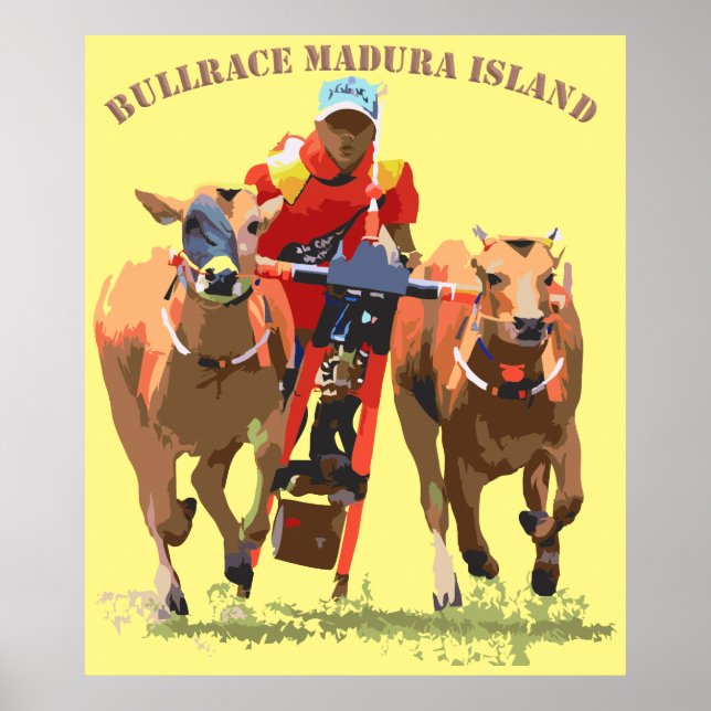 Bull Tävling poster (Framsidan)