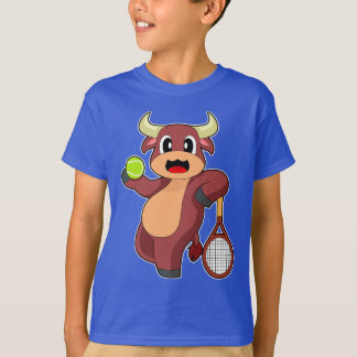 Bull Tennis Tennis boll T Shirt