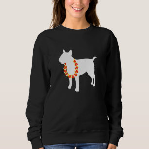 Bull Terrier Aloha Hawaiian Lei Hund T Shirt