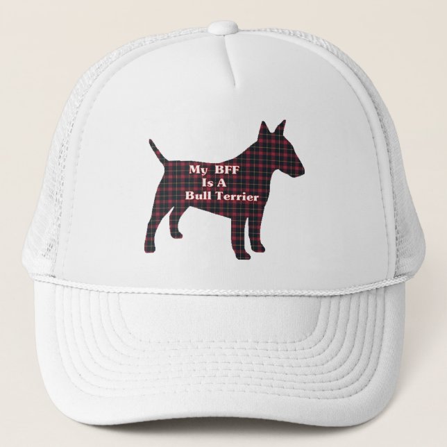 Bull Terrier BFF Hat Truckerkeps (Framsida)