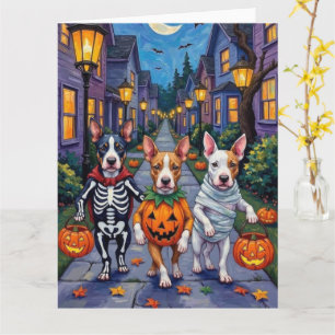 Bull Terrier Busar Halloween-kostymer Kort