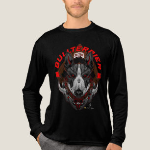 BULL TERRIER Cyberpunk Samurai Elite T Shirt