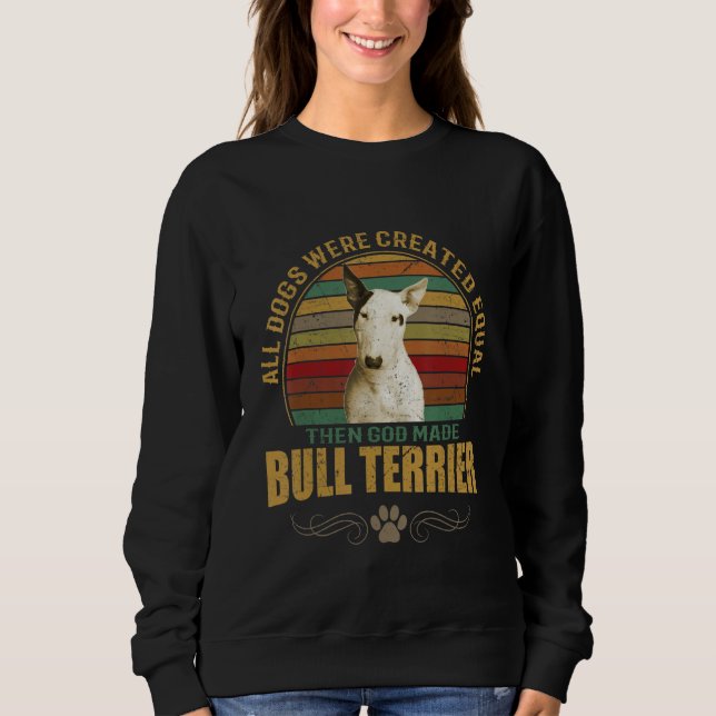 Bull Terrier Dog Breeds Pet Dogs Men Women Childre T Shirt (Framsida)