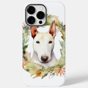 Bull Terrier God Jul WAN Festive Valp
