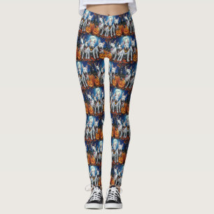 Bull Terrier Halloween Kuslig Leggings