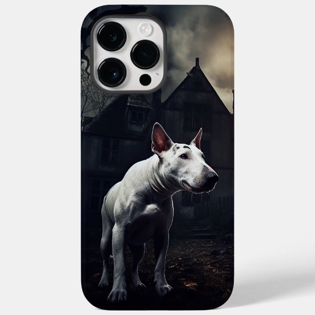 Bull Terrier Halloween Skräckinjagande (Baksida)