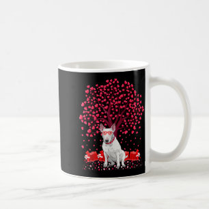 Bull Terrier Hund Älskare Rolig Bull Terrier Valen Kaffemugg