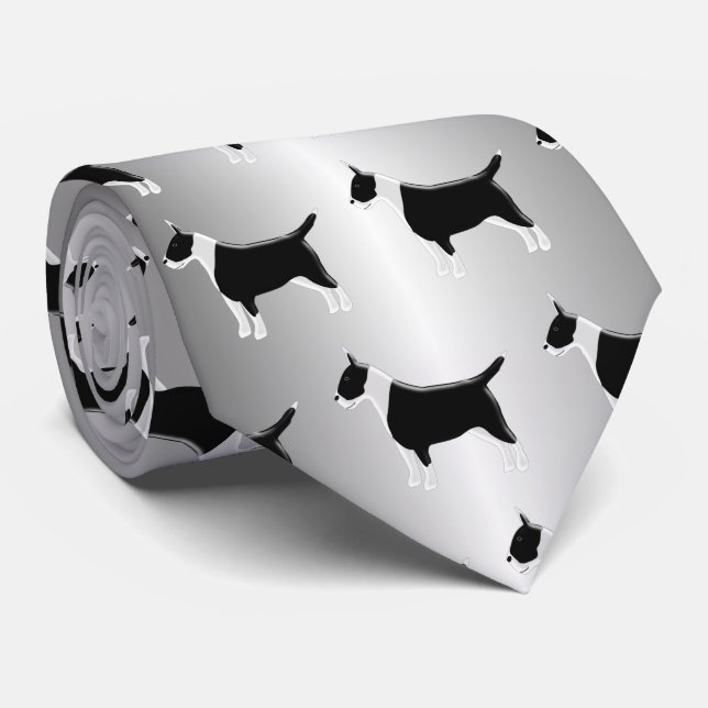 Bull Terrier Hund design Slips (Rullad)