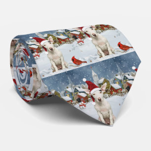 Bull Terrier Hund Winter Wonderland jul Joy Slips