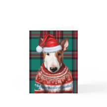 Bull Terrier Jul-Grönt, Hund Play-jul