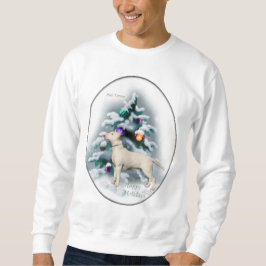 Bull Terrier-julgåvor Sweatshirt