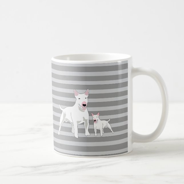 Bull Terrier Kaffemugg (Höger)