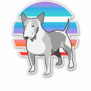 Bull Terrier Klistermärken