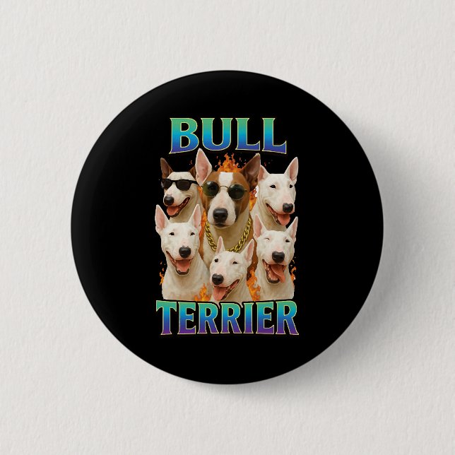 Bull Terrier Knapp (Framsida)
