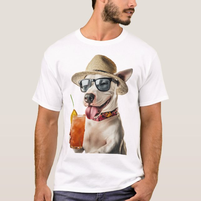 Bull Terrier Kopia T Shirt (Framsida)
