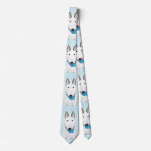 Bull Terrier målning - Cute Original Hund Art Slips