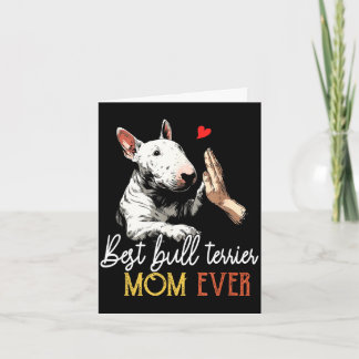 Bull terrier mamma rolig hund mamma mors dag  kort