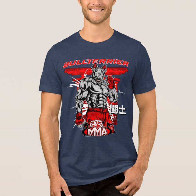BULL TERRIER Martial Arts ElitE T Shirt (Framsida)