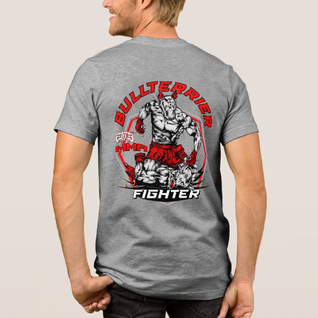 BULL TERRIER Martial Arts ElitE T Shirt (Baksida)
