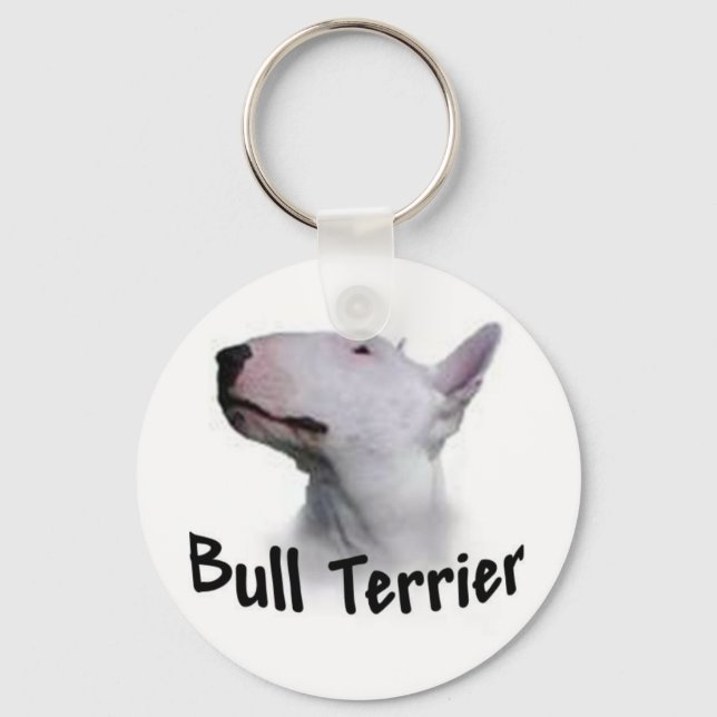 Bull Terrier Nyckelring (Framsida)