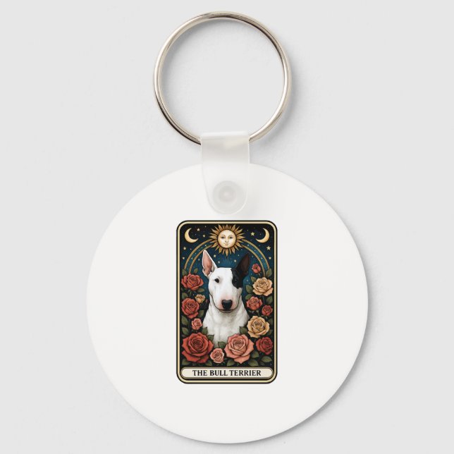 Bull Terrier Nyckelring (Framsida)
