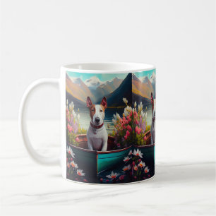 Bull Terrier on a Paddle: A Scenia Äventyr Kaffemugg