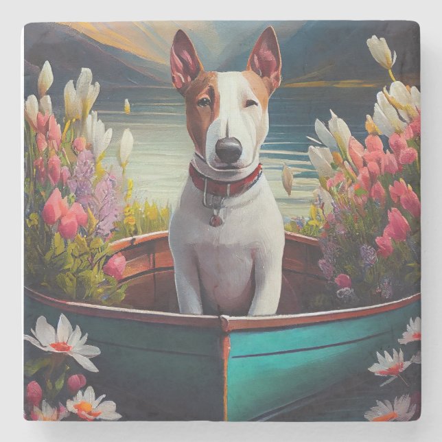 Bull Terrier on a Paddle: A Scenia Äventyr Stenunderlägg (Framsidan)