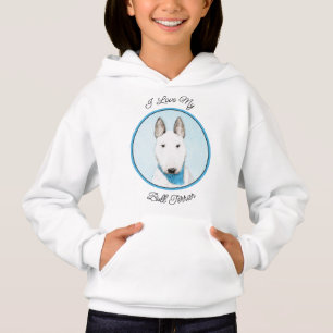 Bull Terrier Painting - Cute Original Hund Art T Shirt