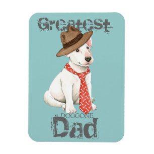 Bull Terrier Pappa Magnet
