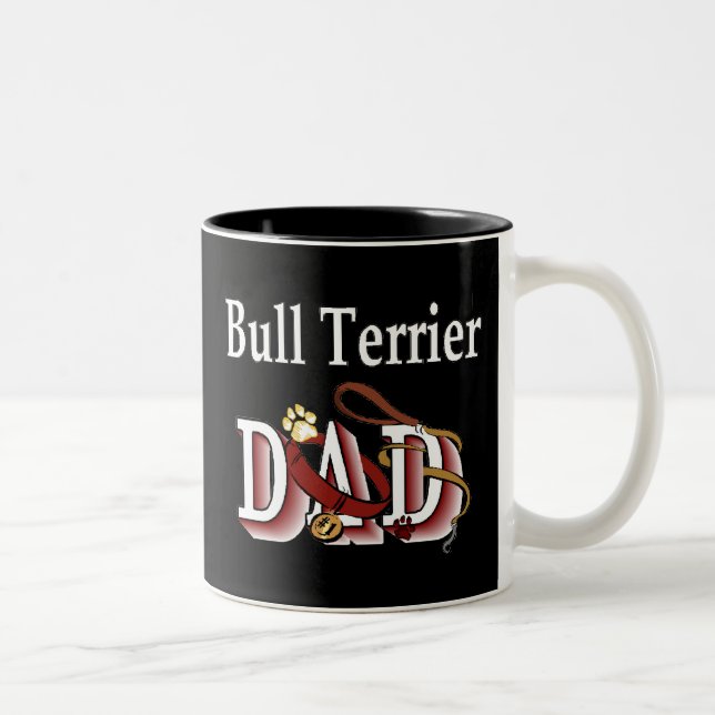 Bull Terrier Pappa Mugg (Höger)