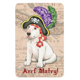 Bull Terrier Pirat Magnet